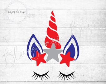 Download 4th Of July Unicorn Svg Etsy