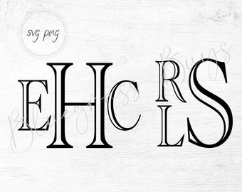 Download Svg Monogram Etsy