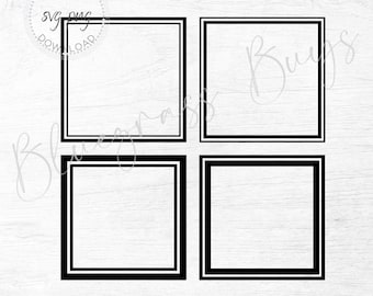 Download Svg Monogram Square Etsy
