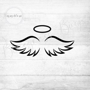 Download Heart Wings Wings Svg Angel Wings Heart Svg Angel Wings Etsy