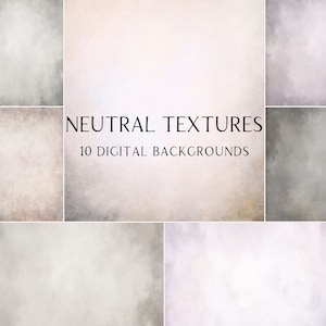 Neutral Cream Textures, Portrait Studio Backdrop, Fine Art Textures, Photo Background, Digital Background