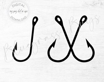 Download Fish Hook Svg Etsy
