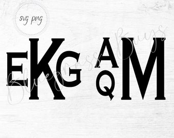 Download Svg Monogram Etsy