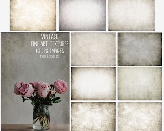 Vintage Fine Art Textures, Photoshop Overlay, Photo Textures, Antique Photo Overlay