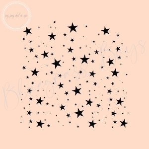 Sterren SVG, Sparkle Star Clipart Png, sterren gesneden bestand, digitale download, Cricut, silhouet snijden bestand