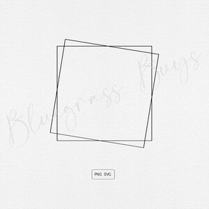 Download Hexagon Frame Svg Geometric Double Hexagon Frame Svg Etsy