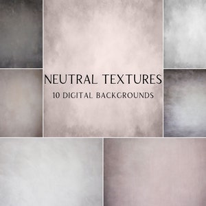 Soft Neutral Textures, Portrait Studio Backdrop, Fine Art Textures, Photo Background, Digital Background