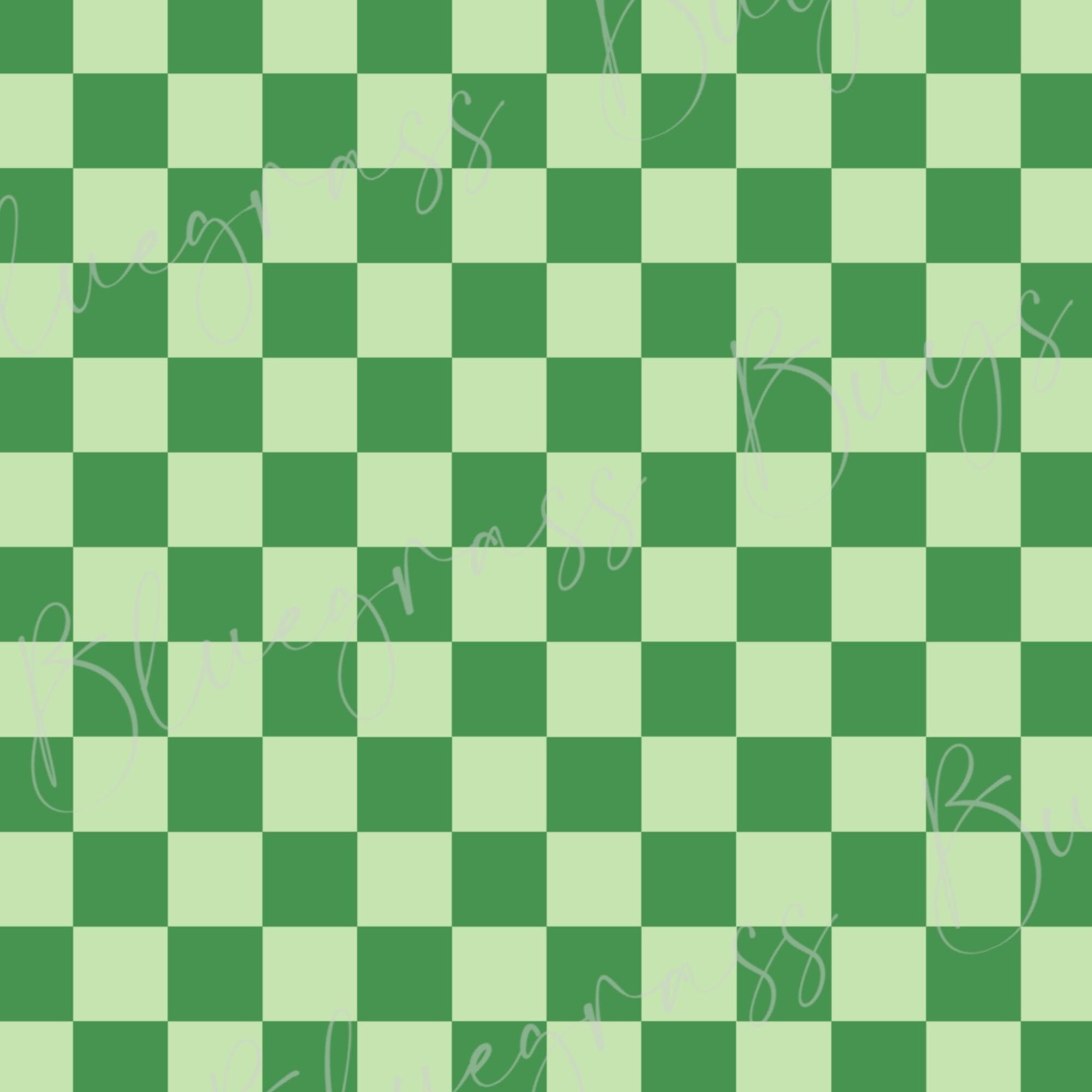 Two toned green and white checkered, seamless background pattern Stock  Photo by ©okiepony 71272169