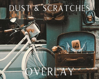 Superposición de polvo y arañazos de película vintage, texturas fotográficas, texturas vintage