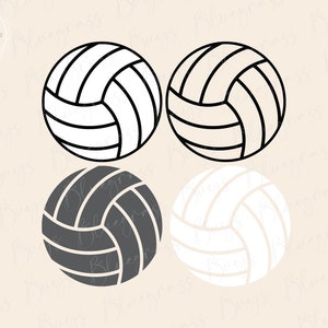 Volleyball Bundle SVG, Volleyball png, Sports Clipart, Volleyball Cut File