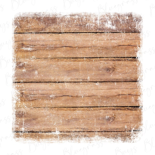 Distressed Wood Background, Grunge Wood Backsplash Sublimation PNG