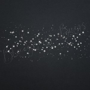 May include: A dark blue background with a scattering of white stars. The text "Blue Sky Bugs" is written in white cursive script.
