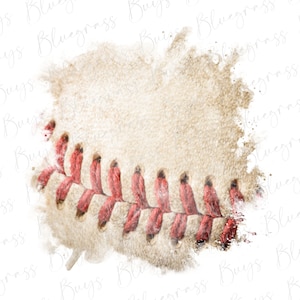 Baseball Overlay Background PNG, Distressed Baseball Backsplash Sublimation