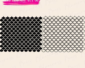 Mermaid Scales SVG, Mermaid Png, Mermaid Scales Pattern SVG, Digital Download, Cricut, Silhouette Cut File