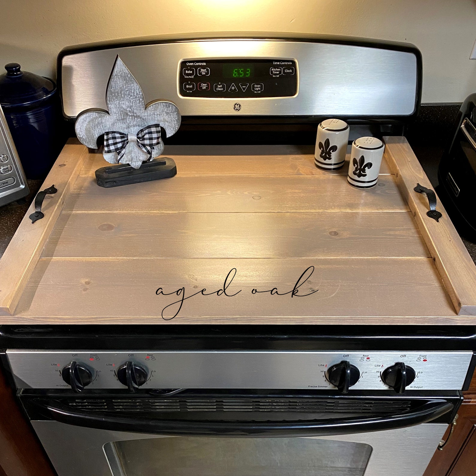 Plain Stove Cover Noodle Board Stove Top Cover Serving Etsy