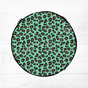 Leopard Background PNG, Cheetah Print Background PNG, Leopard Frame