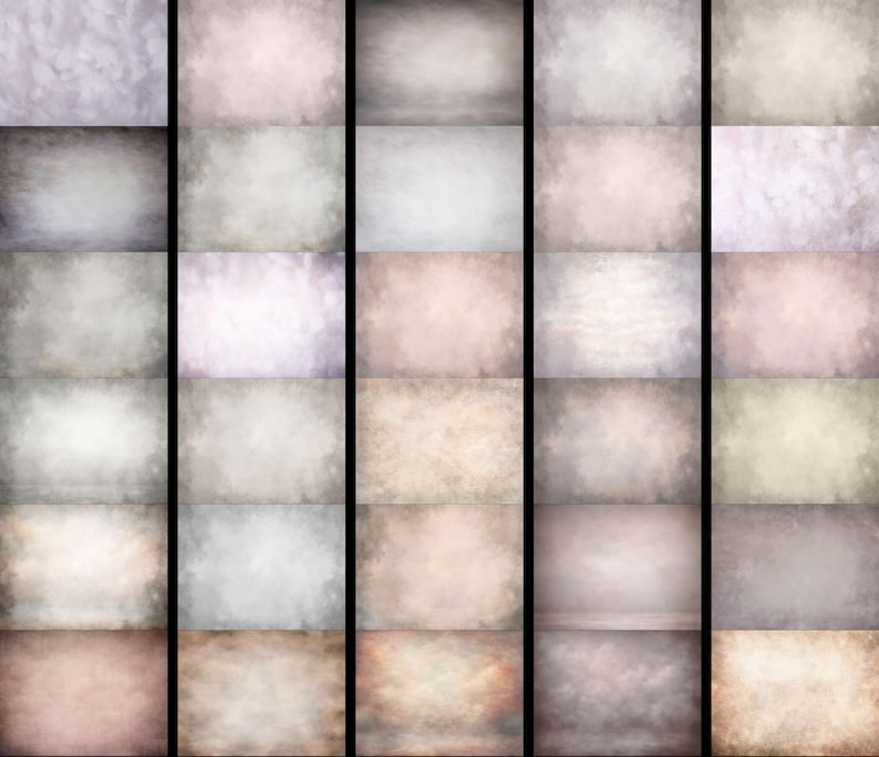 30 Weiche neutrale Texturen, Portrait Studio Kulisse, Fine Art Texturen, Foto Hintergrund, Digitaler Hintergrund Bild 3