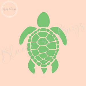 Schildkröte SVG, Meeresschildkröte SVG, Schildkröte Clipart, digitaler Download, Cricut, Silhouette geschnitten Datei