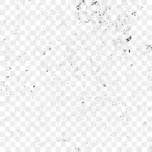 May include: Black and white distressed texture with a subtle checkered pattern. The texture has a worn and aged look, with random black dots and lines scattered across the surface.