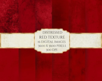 Papel de textura desgastado rojo, textura grunge, papel de textura desgastado, papel de álbum de recortes imprimible