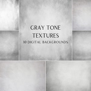 Soft Gray Tone Textures, Portrait Studio Backdrop, Fine Art Textures, Photo Background, Digital Background