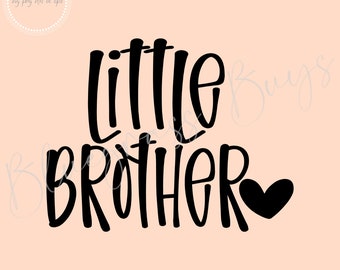 Little Brother SVG, Brother Life Png, Brother T-shirt Design, Digital Download, Cricut, Silhouette Cut File