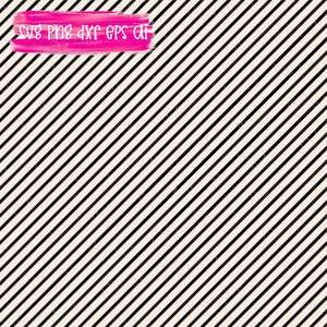 Streifenmuster SVG, Nahtloses Muster, Diagonale Streifen Schnittdatei, digitaler Download, Cricut, Silhouette Schnittdatei