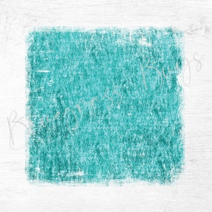 Grunge Turquoise Background, Distressed Turquoise Backsplash Sublimation PNG
