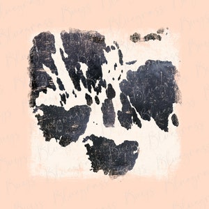Cowhide Background PNG, Western Background Sublimation
