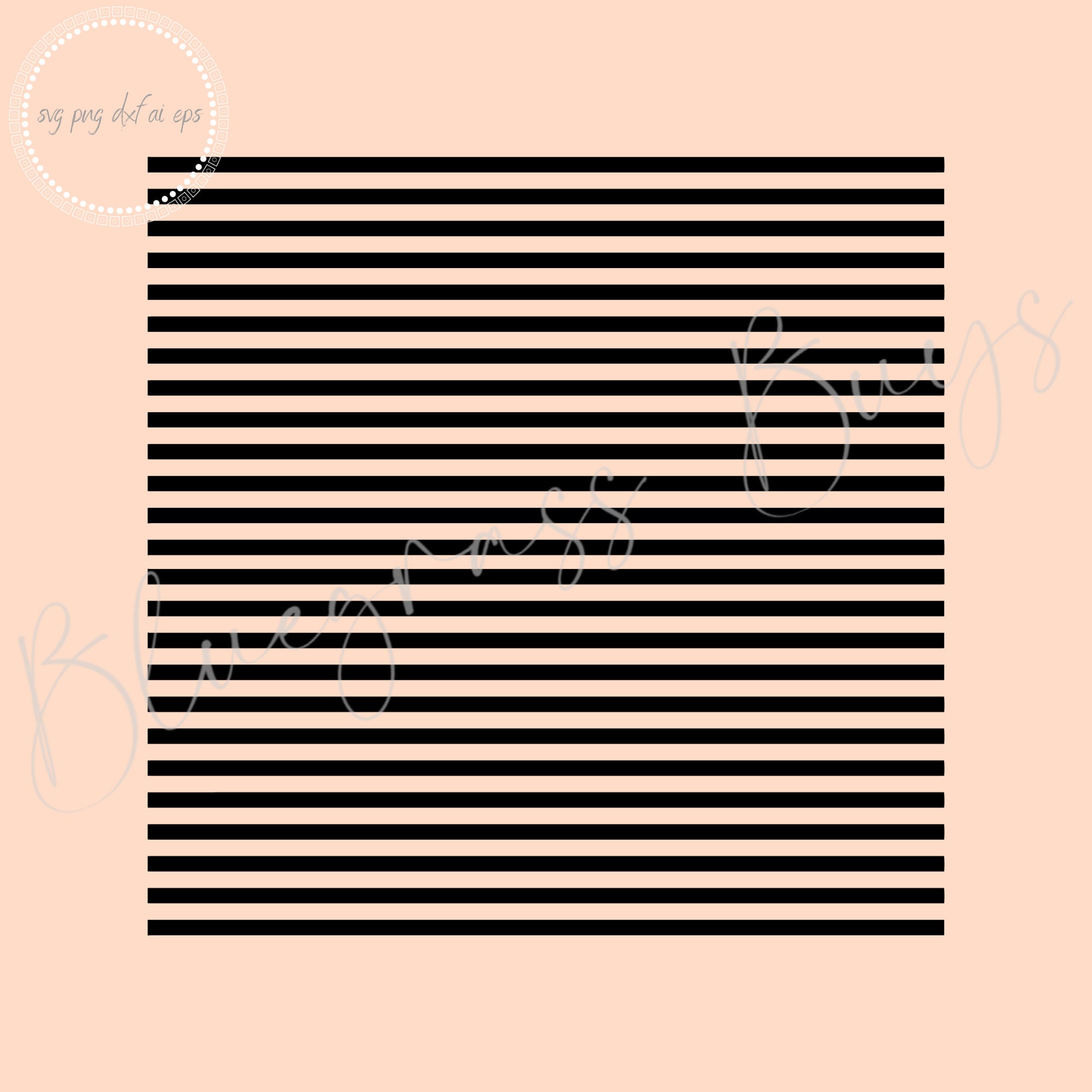 Stripes Pattern Svg, Seamless Line Pattern, Geometric Thin Line Background.  Cut File Cricut, Silhouette, Png Pdf Eps, Vector, Vinyl.