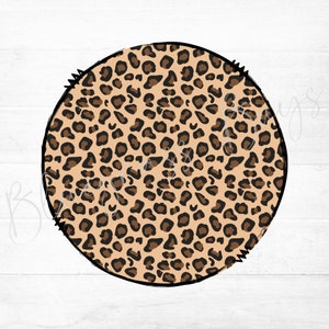 Leopard Background PNG, Cheetah Print Background PNG, Leopard Frame
