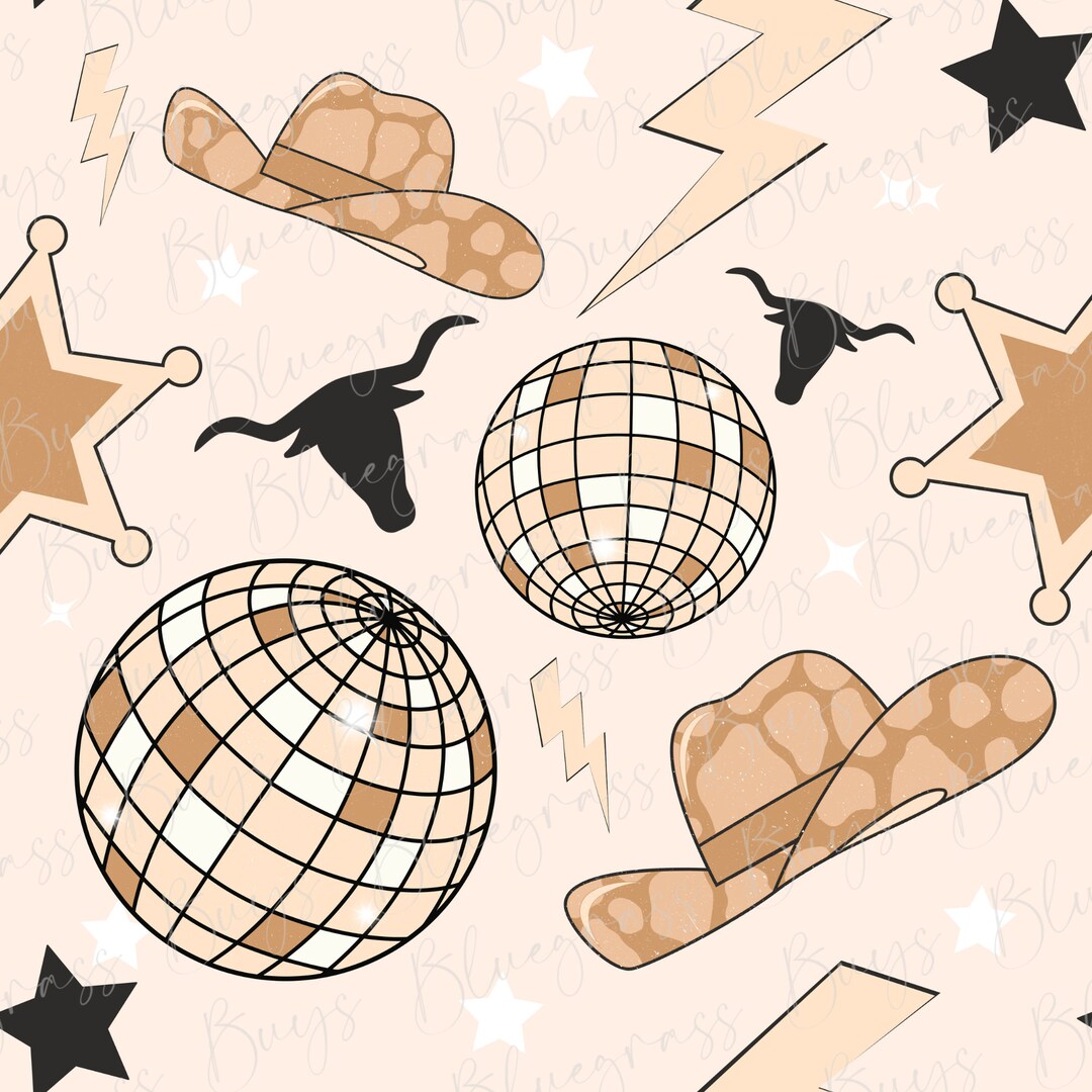 Retro Western Pattern Western Seamless Pattern, Retro Cowboy Pattern, Seamless Pattern - Etsy