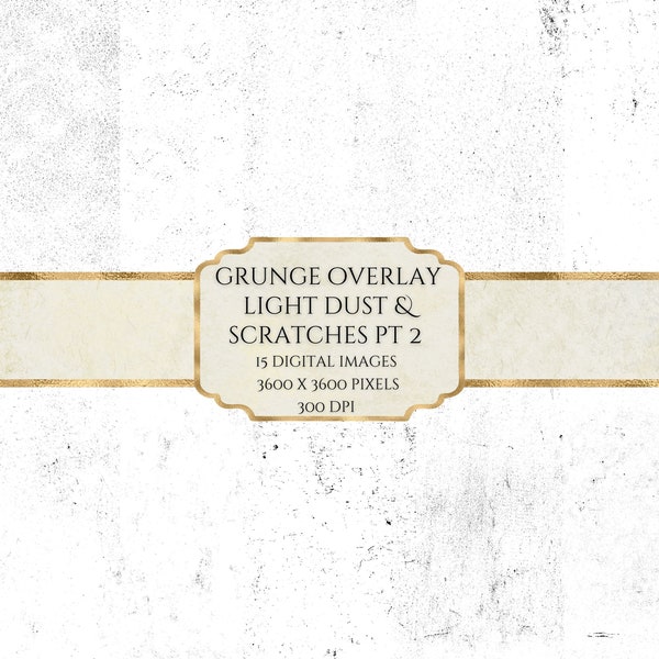 Light Dust & Scratches Grunge Overlay, Grunge Texture Png, Distressed Overlay Part 2