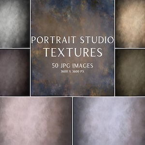50 Dark Studio Portrait Backdrop Textures, Fine Art Textures, Photo Background, Digital Background