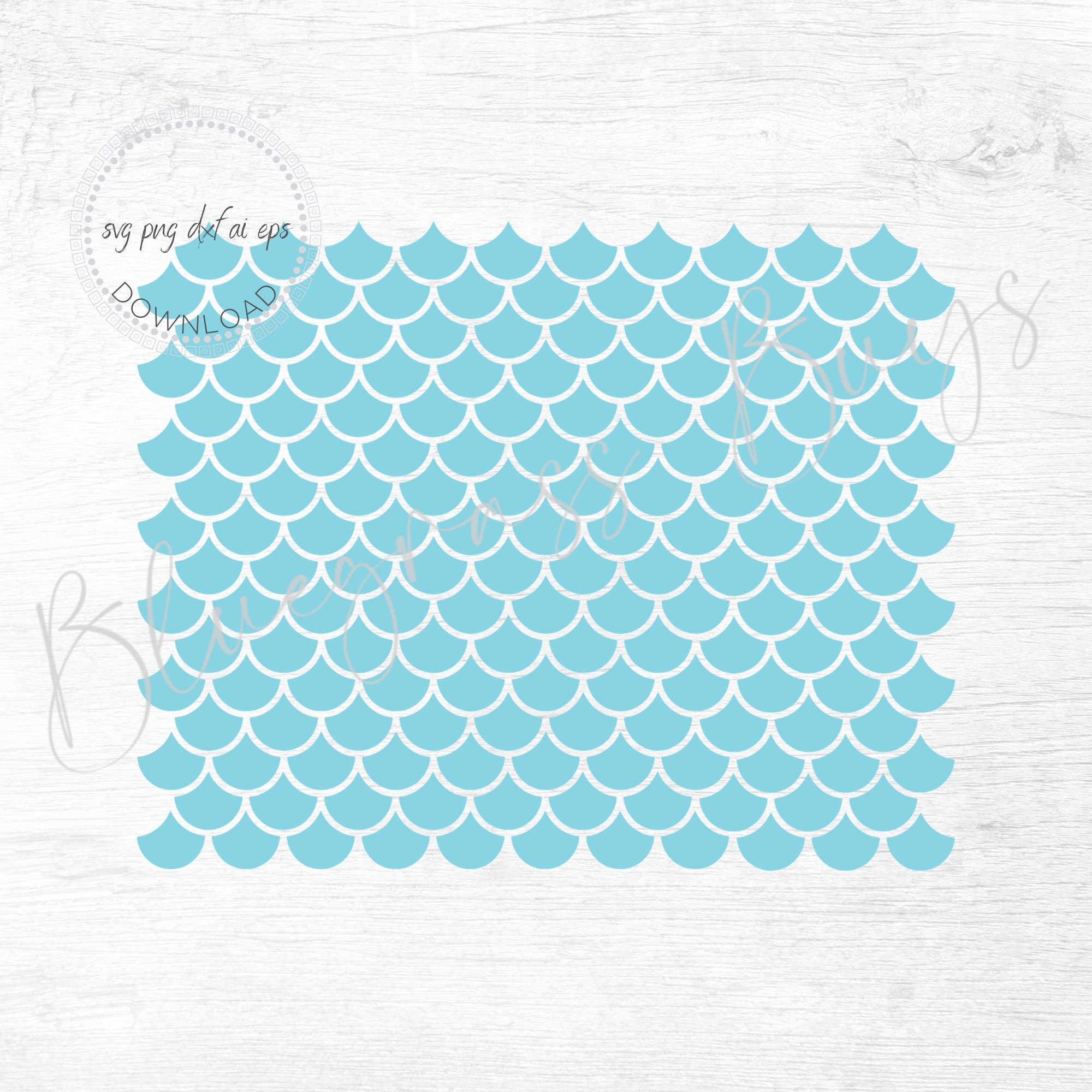 Free Free 67 Pattern Mermaid Scales Svg SVG PNG EPS DXF File