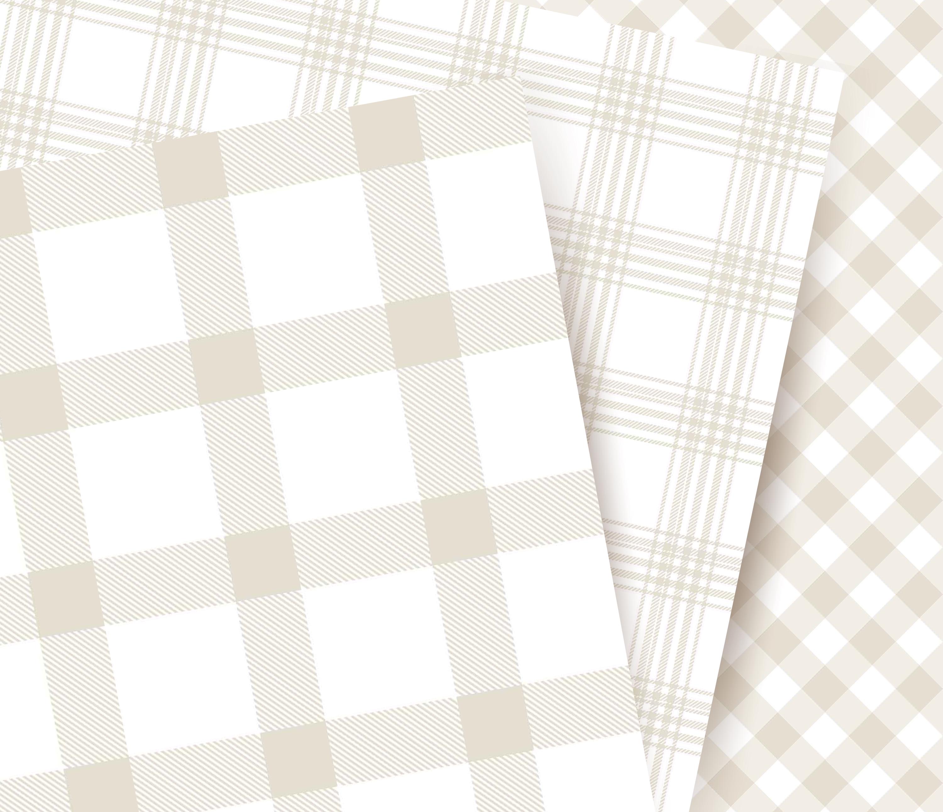 Beige Plaid Seamless Pattern, Beige Digital Paper, Gingham Plaid ...