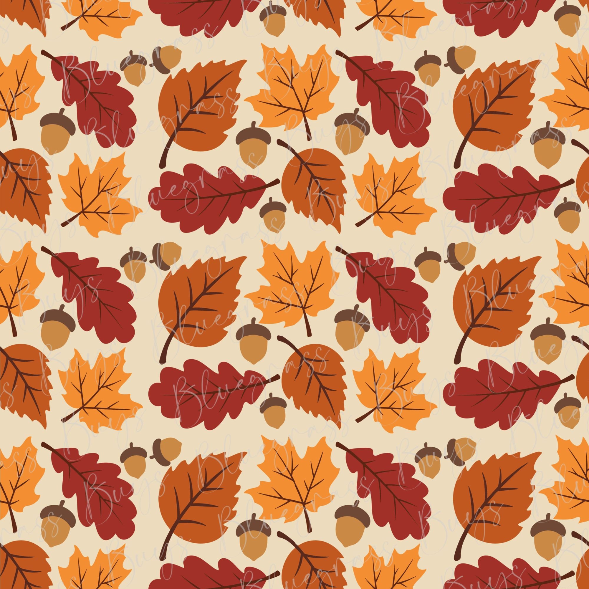 Fall Leaves Pattern Printable Prntbl concejomunicipaldechinu gov co