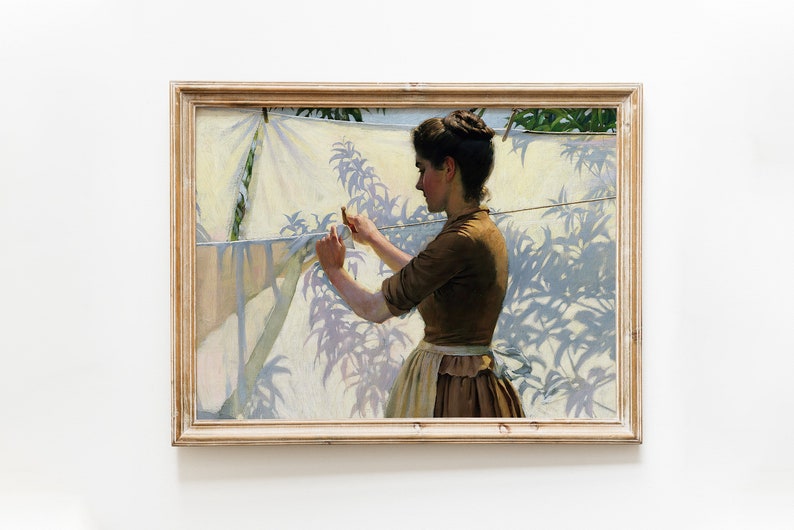 Set of 5 Vintage Laundry Prints / Farmhouse Wall Art / Vintage Etsy