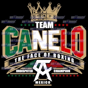 Équipe de boxe Canelo svg png