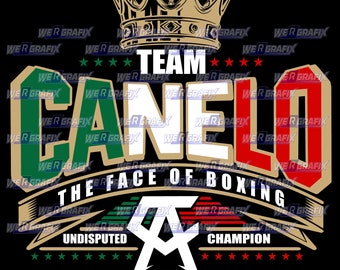 Canelo boxing team svg png