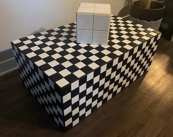 Ceramic tile coffee table