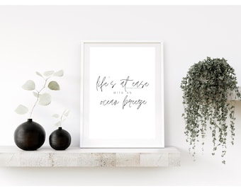 Ocean Breeze Digital Download Print