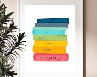 The Seven Husbands of Evelyn Hugo Wall Art