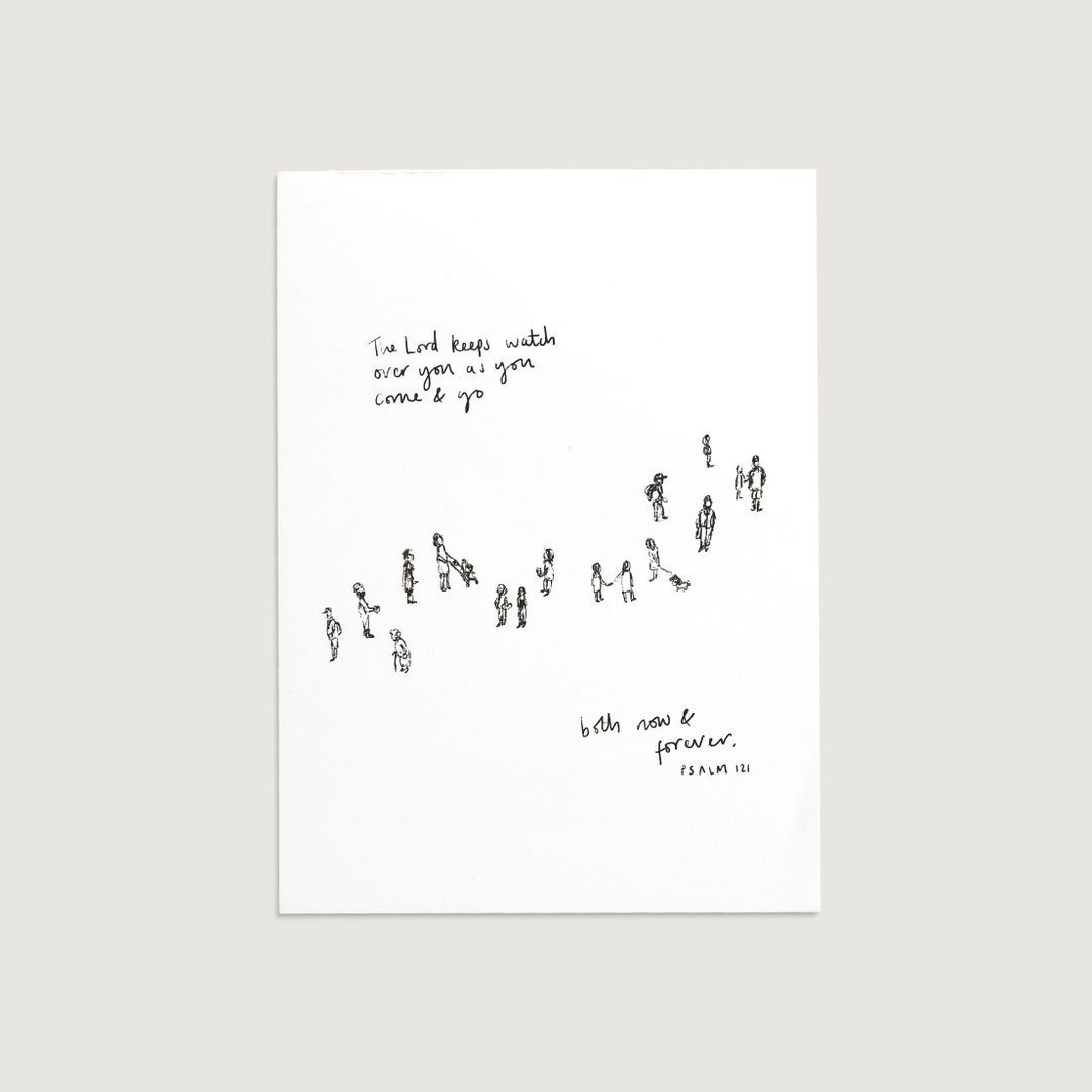 Psalm 121 Lord Watches Over You Digital Download Bible Verse Posters