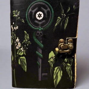 Hekate's Key Journal: Wiccan Book of Shadows, Triple Moon Goddess Notebook