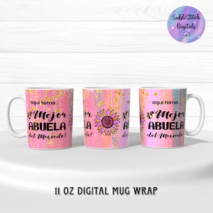 Best Grandma Gift, Digital Templates, Sublimation Designs, Digital Download, Regalos Para Abuela, Png Designs, Sublimation Wraps, Grandma