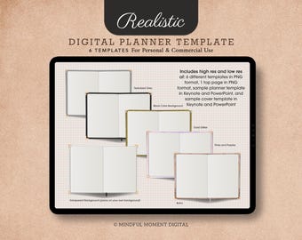 Metallic Digital Planner Coils, Gold Spiral Rings PNG for GoodNotes, DIY Digital Planner Binder Rings in PNG, Digital Rings, Digital Coils