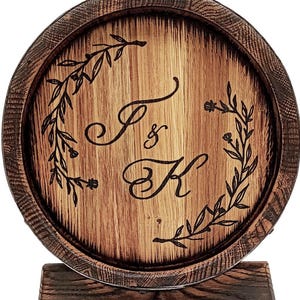 Kaartdoos vat 10 l, gepersonaliseerde eiken whiskyvatdoos, wijnvat kaarthouder evenement, rustieke bruiloft decor receptie gastenboek