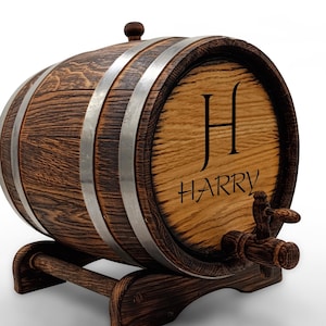 Personalized Wine Barrel, Bourbon Cask, Whiskey Barrel Keg, Gifts for Groomsmen, Mini Oak Engraved Rum-Beer-Tequila Cask, Whiskey Lover Bar