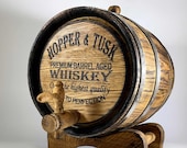 Custom Whiskey Barrel 1-2-3-5-10-15L, Oak Keg Personalized Whisky-Wine-Rum-Bourbon-Beer Barrel Wooden Gift for Men Him Dad Husband Oak Cask